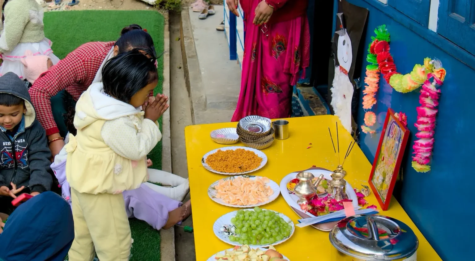 Saraswati Puja Celebration